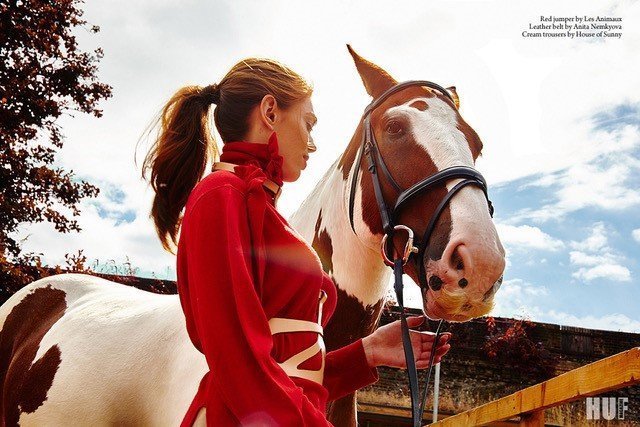 Charlotte Stather Riding High Shoot