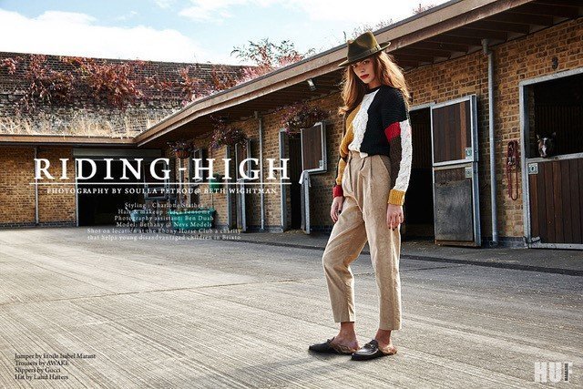 Charlotte Stather Riding High Shoot