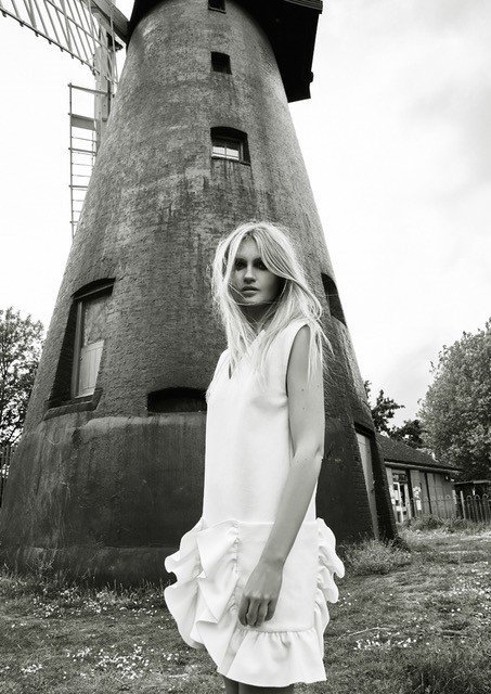 Charlotte Stather editorial shoot