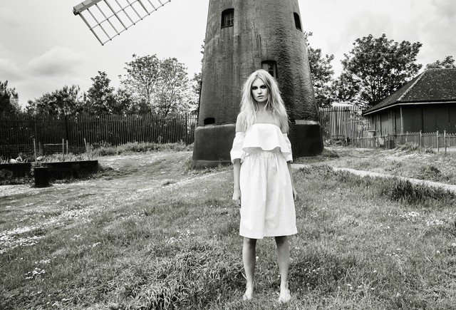 Charlotte Stather editorial shoot